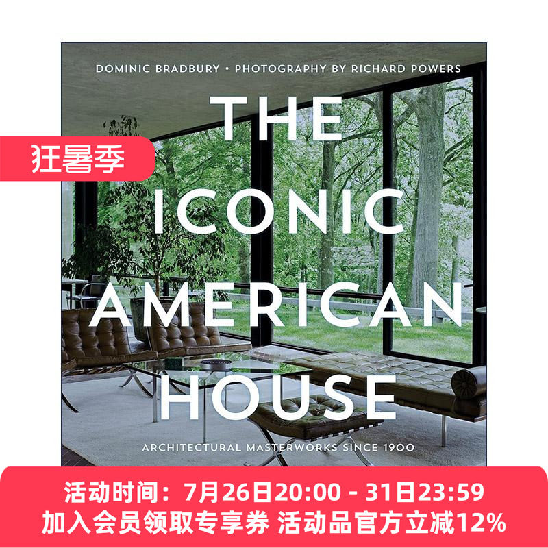 英文原版 The Iconic American House 美国标志性住宅建筑 1900年以来的杰作 设计作品集 精装 英文版 进口英语原版书籍