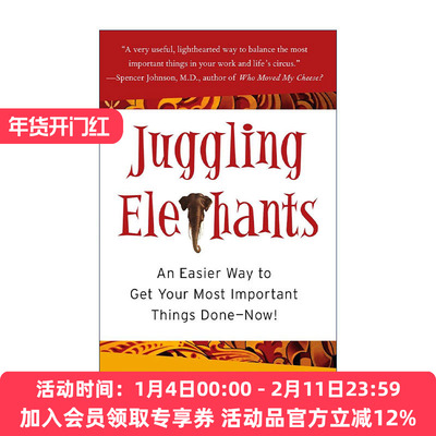 英文原版 Juggling Elephants 如何轻松举起大象 根治上班族“职业倦怠症” Jones Loflin 精装 英文版 进口英语原版书籍