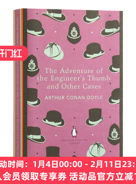 英文原版小说 Adventure of the Engineer's Thumb and Other Cases福尔摩斯探案之工程师大拇指案及其他柯南道尔 企鹅英语图书馆
