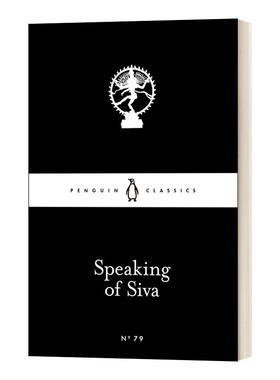 英文原版 Speaking of Siva 说到斯娃 小黑书 79 经典文学 英文版 进口英语原版书籍