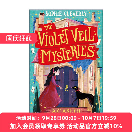 英文原版 The Violet Veil Mysteries a Case of High Stakes 维奥莱特·维尔探案系列 赌注迷案 英文版 进口英语原版书籍