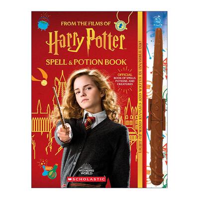 哈利波特 官方咒语 英文原版 Harry Potter Spell and Potion Book 魔药与生物手册 英文版 进口英语原版书籍