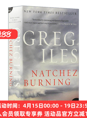 英文原版 Natchez Burning 燃烧的纳奇兹 律师佩恩·凯奇系列 纽约时报畅销书作者Greg Iles 英文版 进口英语原版书籍