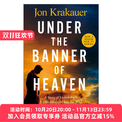 英文原版 Under The Banner of Heaven 天堂的旗帜下 Krakauer Jon 英文版 进口英语原版书籍