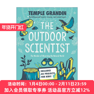 英文原版 The Outdoor Scientist 户外科学家 观察自然世界的奇迹 我们为什么不说话作者Temple Grandin 精装 进口英语原版书籍