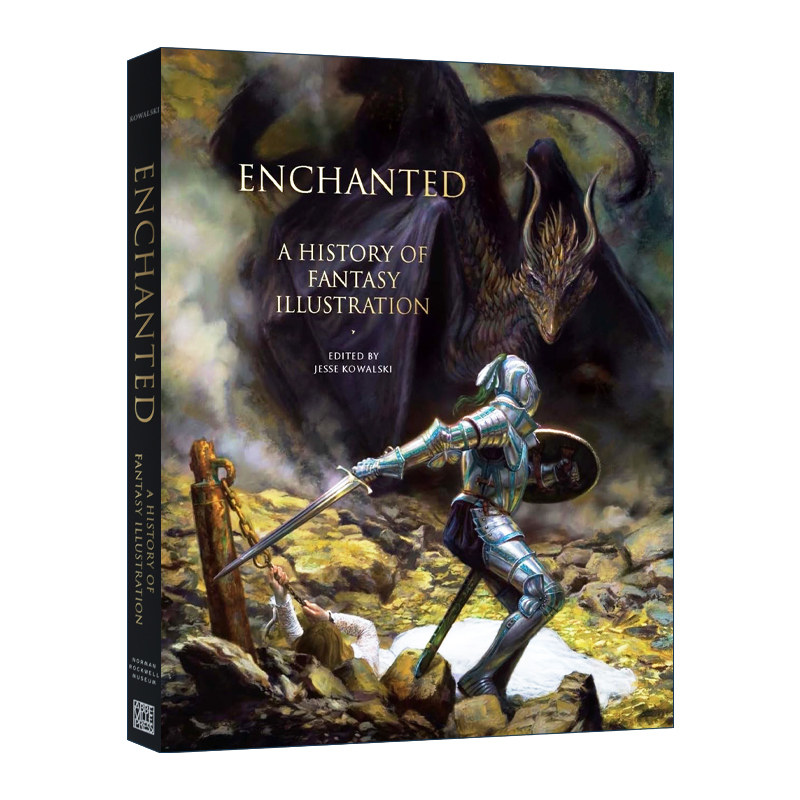 英文原版 Enchanted A History of Fantasy Illustration 魔法 幻想插图的历史 精装 英文版 进口英语原版书籍