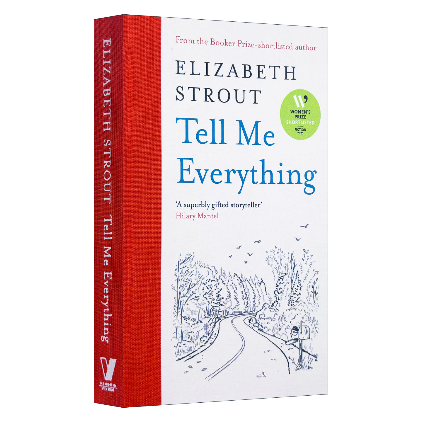 告诉我一切 英文原版 Tell Me Everything 伊丽莎白?斯特劳特新作 精装 2025女性小说奖短名单 英文版 进口英语原版书籍