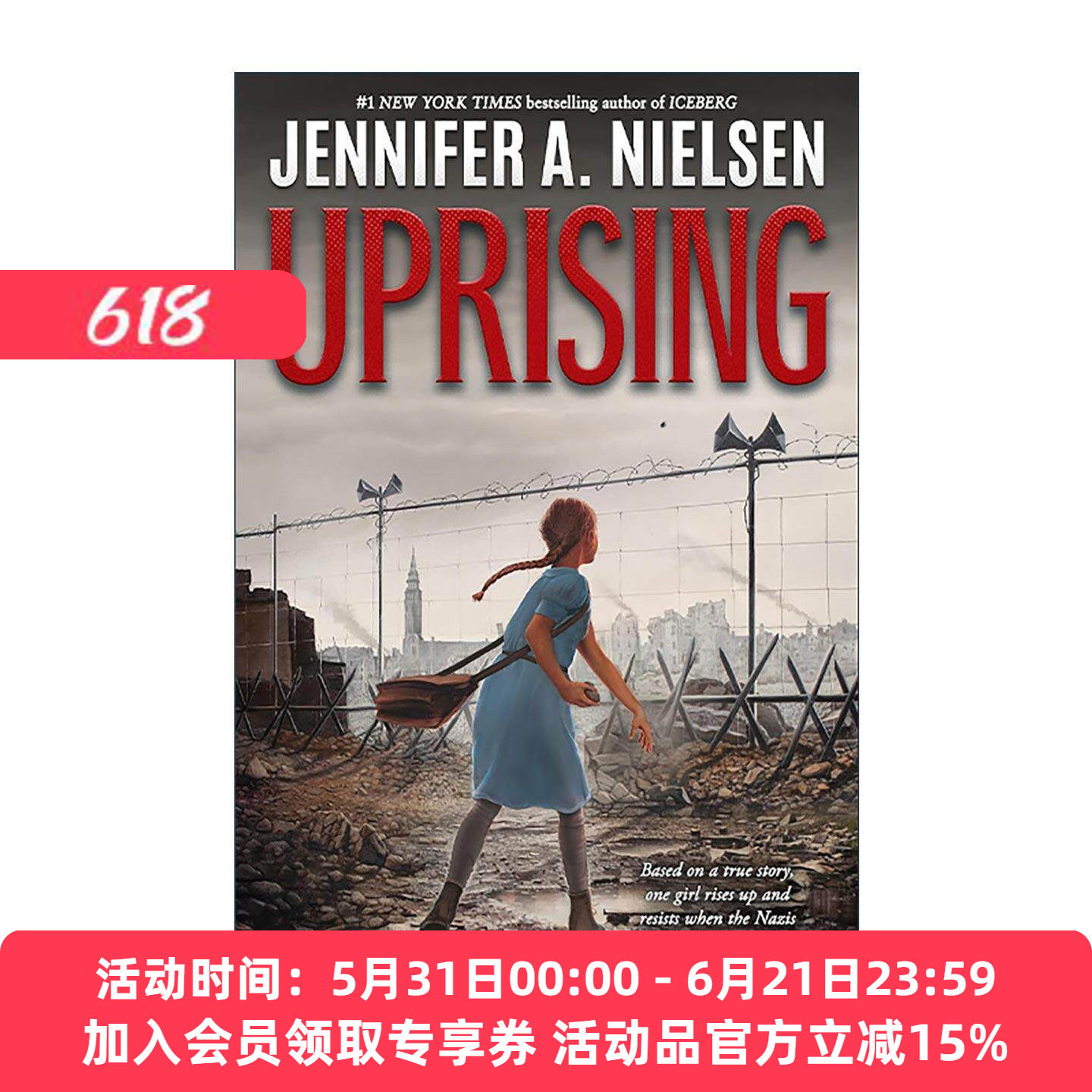 英文原版 Uprising 起义 二战历史小说 精装 詹妮弗 A 尼尔森 英文版 进口英语原版书籍