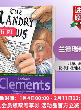兰德瑞新闻 英文原版 The Landry News 英文版 进口英语原版书籍