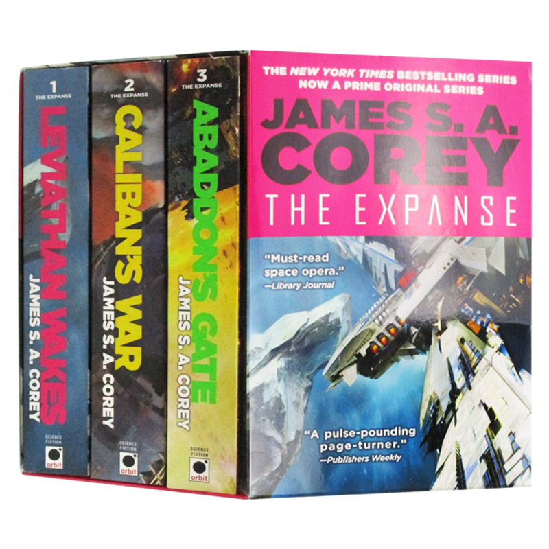 苍穹浩瀚3册套装 英文原版小说 The Expanse Boxed Se