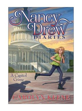 英文原版 A Capitol Crime 南希德鲁日记22 神探南茜 英文版 进口英语原版书籍