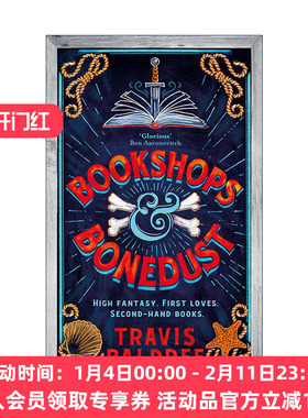 英文原版 Bookshops & Bonedust 书店和骨灰盒 特拉维斯·巴尔德里 Travis Baldree 奇幻小说 英文版 进口英语原版书籍