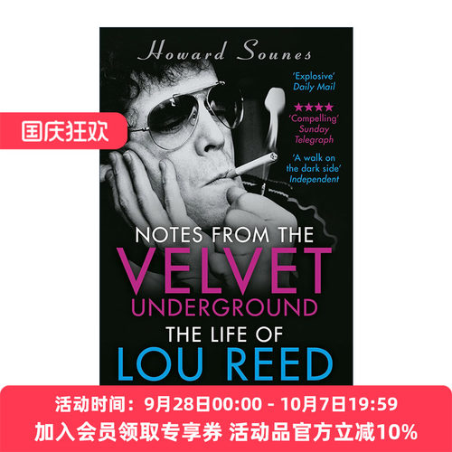 英文原版 Notes from the Velvet Underground 地下丝绒笔记 卢·里德传记 英文版 进口英语原版书籍