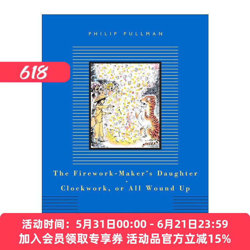 英文原版 Clockwork or All Wound Up and The Firework-Maker's Daughter 发条钟 烟火商的女儿 菲利普普尔曼 Everyman精装收藏版