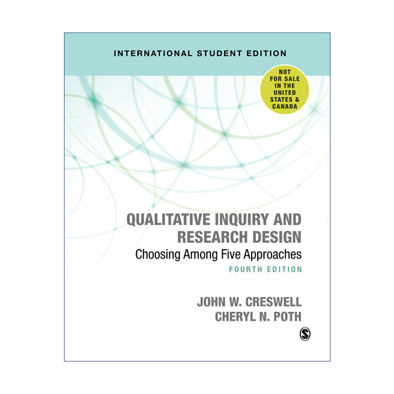 质性研究及其设计 英文原版 Qualitative Inquiry and Research Design 约翰·W·克雷斯威尔 英文版 进口英语原版书籍