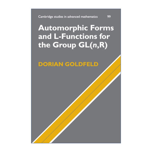 关于GL R上自守形式与L-函数 英文原版 Automorphic Forms and L-Functions for the Group GL n R 高等数学 英文版进口英语书