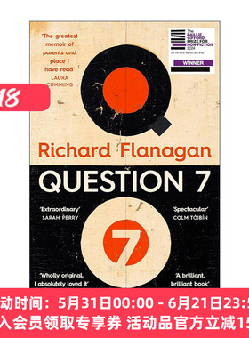 英文原版 Question 7 七号问题 理查德·弗兰纳根新作 布克奖作家 英文版 进口英语原版书籍