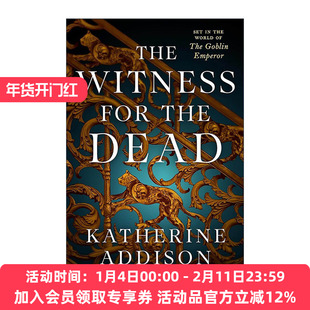 英文原版 The Witness for the Dead 死者的见证者 阿玛洛的墓地三部曲 地精皇帝系列 英文版 进口英语原版书籍