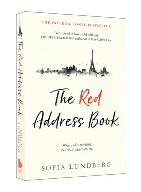 英文原版 The Red Address Book 红色地址簿 瑞典作家苏菲亚·伦德伯格 畅销亲情治愈小说 英文版 进口英语原版书籍