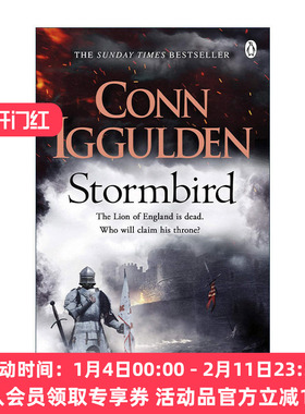 英文原版 Wars of the Roses Stormbird 玫瑰战争1 风暴鸟 康恩·伊古尔登 畅销历史小说 英文版 进口英语原版书籍
