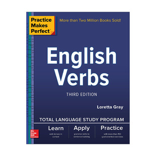 英文原版 Practice Makes Perfect English Verbs 熟能生巧 英语动词 第3版 英文版 进口英语原版书籍