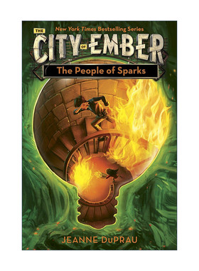英文原版 The People of Sparks City of Ember 02 微光之城系列2 星火 Jeanne DuPrau 英文版 进口英语原版书籍