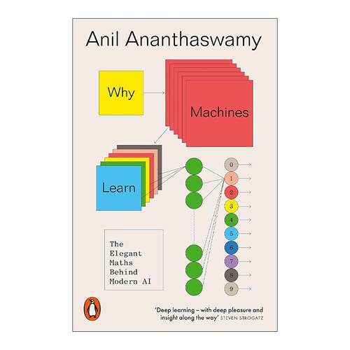 英文原版 Why Machines Learn 论机器学习 现代人工智能背后的优雅数学 Anil Ananthaswamy 英文版 进口英语原版书籍