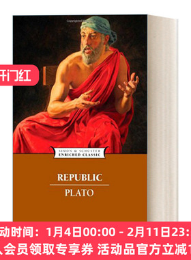 英文原版 Republic 理想国  柏拉图 Enriched Classics系列 英文版 进口英语原版书籍