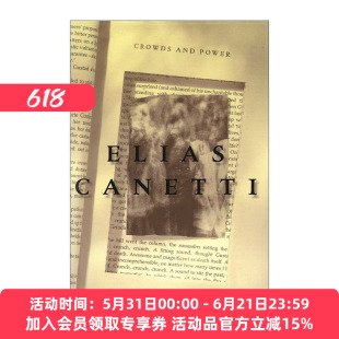 英文原版 Crowds and Power 群众与权力 卡内蒂 英文版 进口英语原版书籍