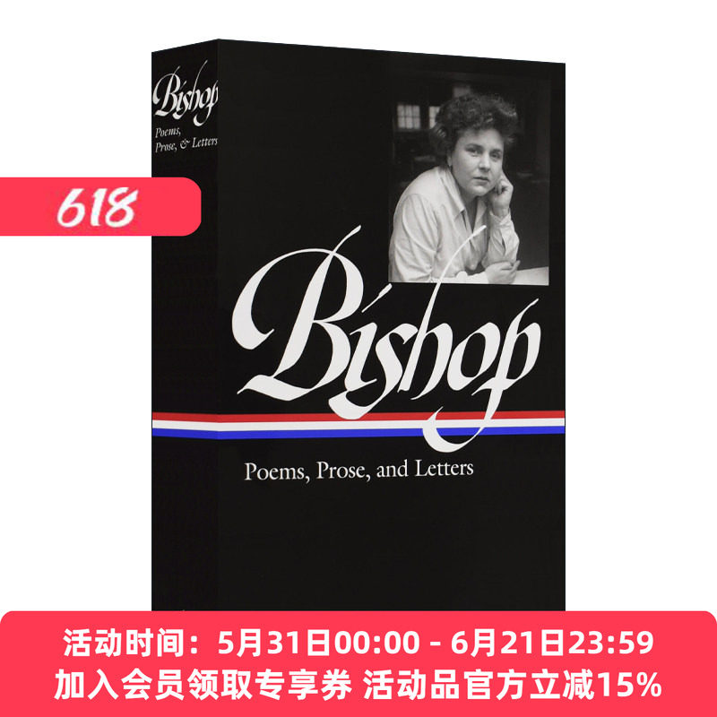 英文原版 Elizabeth Bishop Poems Prose and Letters 伊丽莎白毕肖普 诗歌 散文和书信 美国图书馆 精装 英文版 进口英语书籍