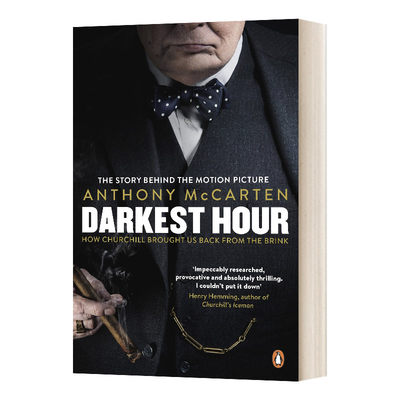 英文原版小说 Darkest Hour Film Tie-In 至暗时刻 丘吉尔传 电影封面版 英文版 进口英语原版书籍