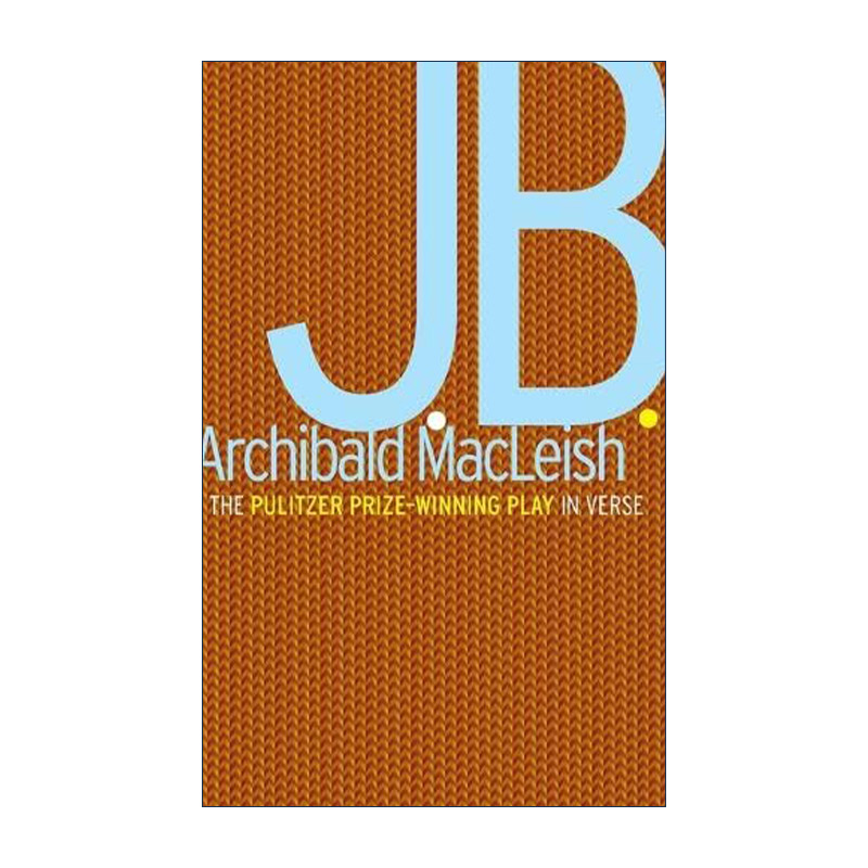 英文原版 J.B.1959年普利策戏剧奖 阿齐博尔德·麦克利什 英文版 进口英语原版书籍