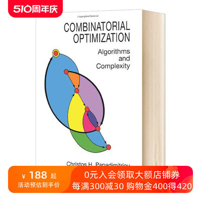 华研原版 组合优化 算法和复杂性 英文原版 Combinatorial Optimization 英文版进口原版英语书籍