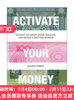 英文原版 Activate Your Money 激活你的钱 用投资手段增加财富并建设更好的世界 精装 英文版 进口英语原版书籍
