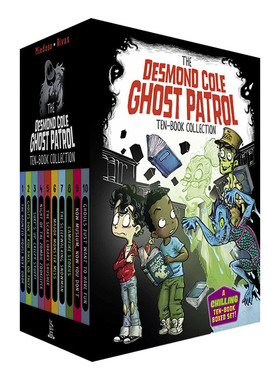 德斯蒙德科尔幽灵巡逻队10册盒装 英文原版 The Desmond Cole Ghost Patrol Ten-Book Collection  英文版 进口英语原版书籍