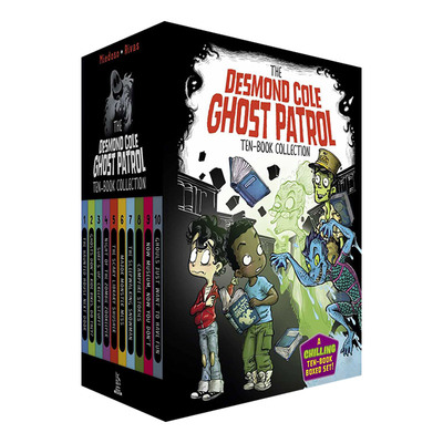 德斯蒙德科尔幽灵巡逻队10册盒装 英文原版 The Desmond Cole Ghost Patrol Ten-Book Collection  英文版 进口英语原版书籍