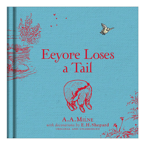 英文原版 Winnie-The-Pooh Eeyore Loses A Tail 小熊维尼精装彩色插画故事书 屹耳的尾巴不见了 A.A.米尔恩经典故事 进口英语书