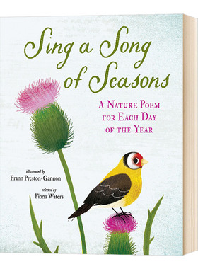 四季之歌诗歌精选集 英文原版 Sing a Song of Seasons A Nature Poem for Each Day of the Year 精装 儿童诗歌 英文版进口英语书