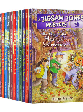 小侦探琼斯系列 英文原版 Jigsaw Jones 儿童侦探推理悬疑故事书 青少年课外阅读章节书冒险推理小说  英文版 进口英语原版书籍
