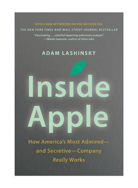 英文原版 Inside Apple 苹果 从个人英雄到伟大企业 英文版 进口英语原版书籍