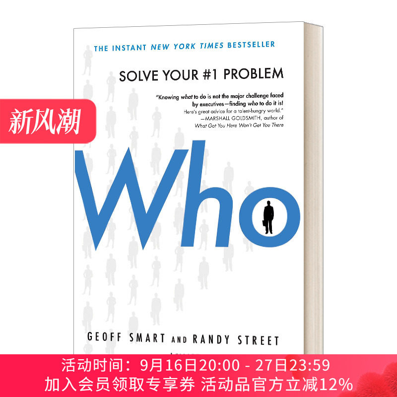 英文原版 Who The a Method for Hiring 聘谁 如何选择雇员 哈佛商学院最有效的人才招聘课 精装 英文版 进口英语原版书籍