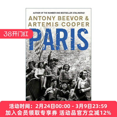 英文原版 Paris After the Liberation 解放后的巴黎 1944-1949 安东尼·比弗 英文版 进口英语原版书籍