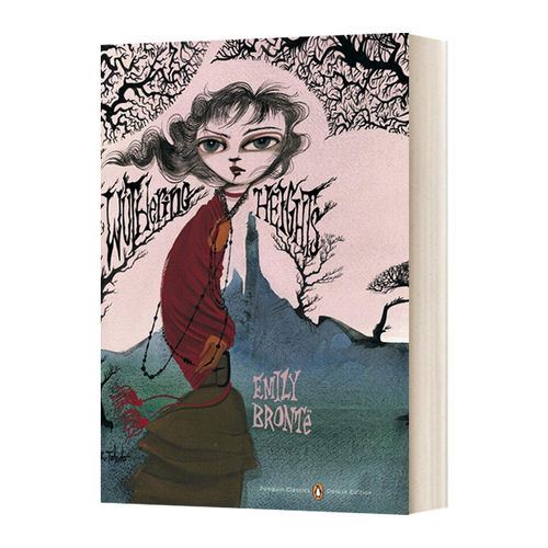 英文原版小说 Wuthering Heights 呼啸山庄 企鹅经典豪华毛边版 英文版 进口英语原版书籍