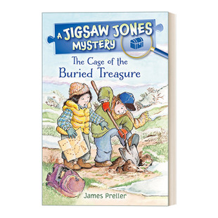 小侦探琼斯10：藏宝图之谜 英文原版 Jigsaw Jones The Case of the Buried Treasure 儿童侦探推理故事书 英文版 进口英语原版书