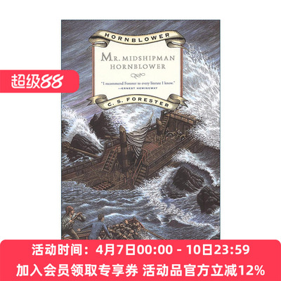 英文原版 Mr Midshipman Hornblower 海军学员霍恩布洛尔先生 C.S福雷斯特 拿破仑时代的海军生活 英文版 进口英语原版书籍