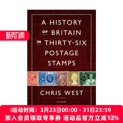 英文原版 A History of Britain in Thirty-six Postage Stamps 英文版 进口英语原版书籍