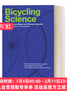 英文原版 Bicycling Science  fourth edition The MIT Press 自行车科学 第四版 David Gordon Wilson 英文版 进口英语原版书籍