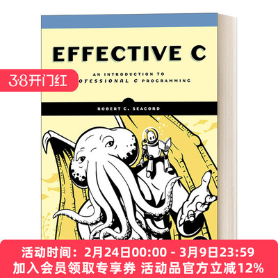 英文原版 Effective C 现代C语言程序设计 计算机 Robert C. Seacord 英文版 进口英语原版书籍