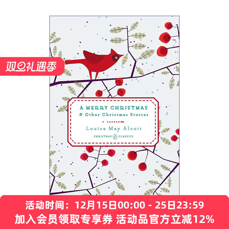 英文原版 A Merry Christmas Penguin Christmas Classics 快乐的圣诞 企鹅圣诞经典 小妇人作者Louisa May Alcott 精装 英文版