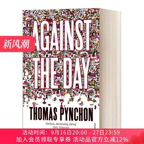英文原版 Against the Day 抵抗白昼 托马斯·品钦 英文版 进口英语原版书籍